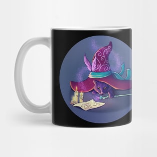 Cat under Witch Hat Mug